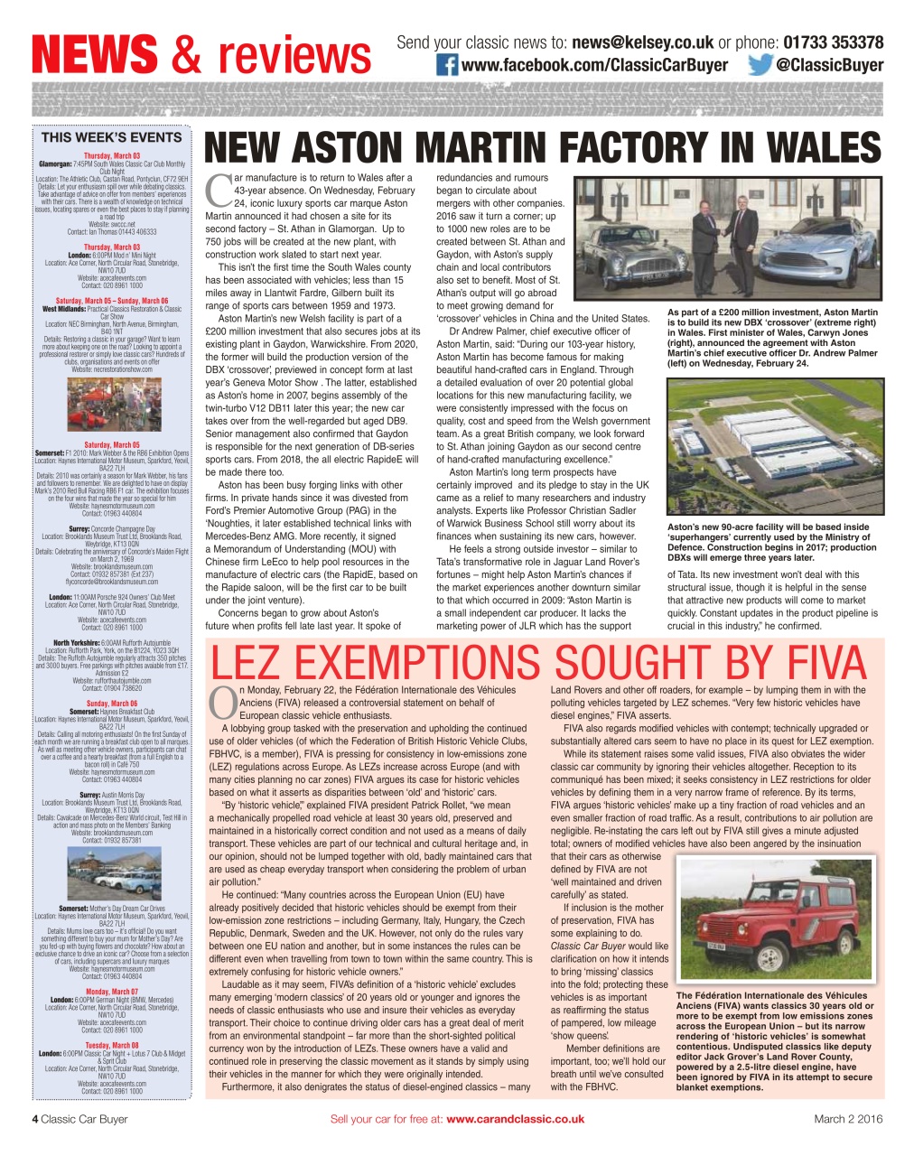 Classic Car Buyer Preview Pages