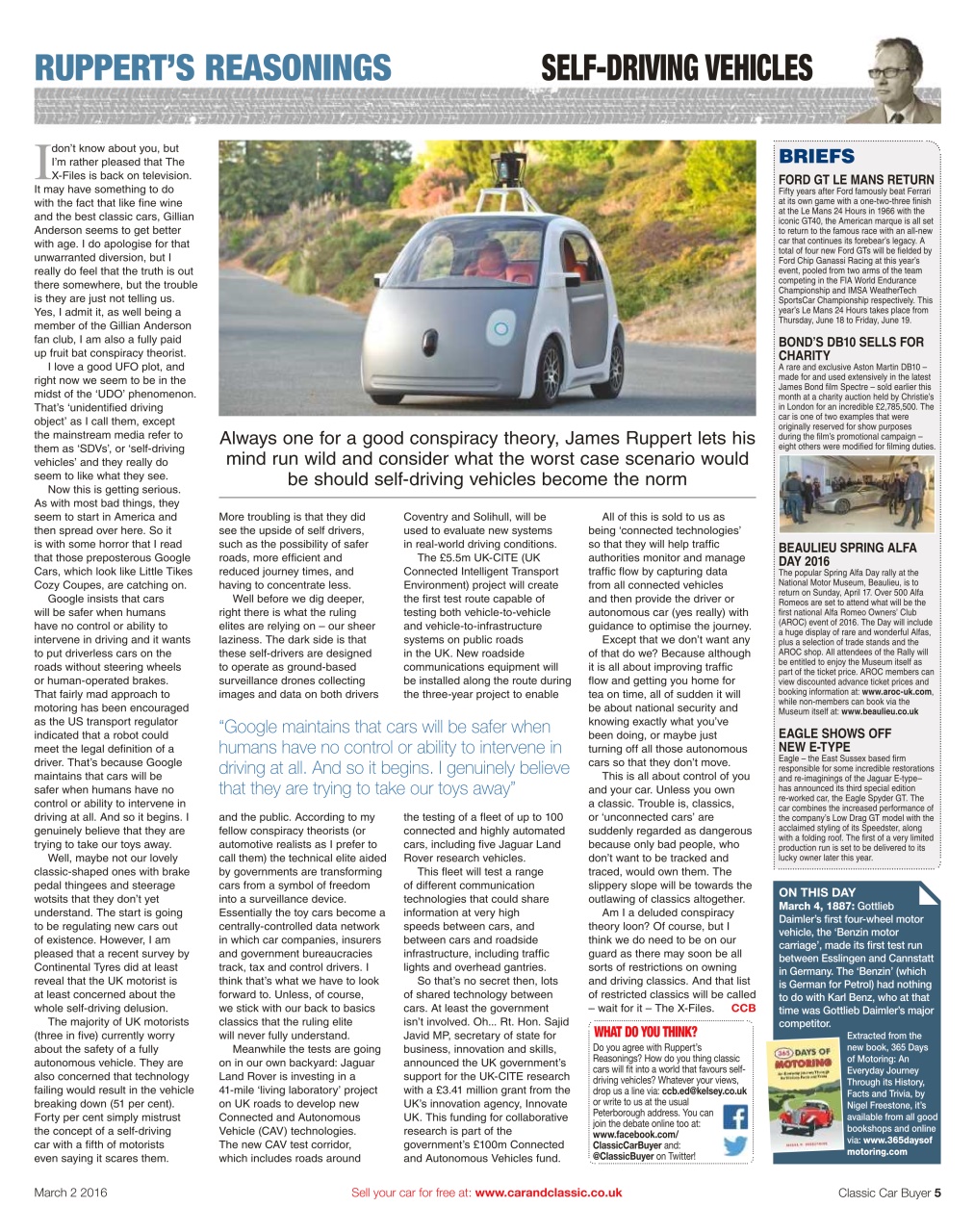 Classic Car Buyer Preview Pages