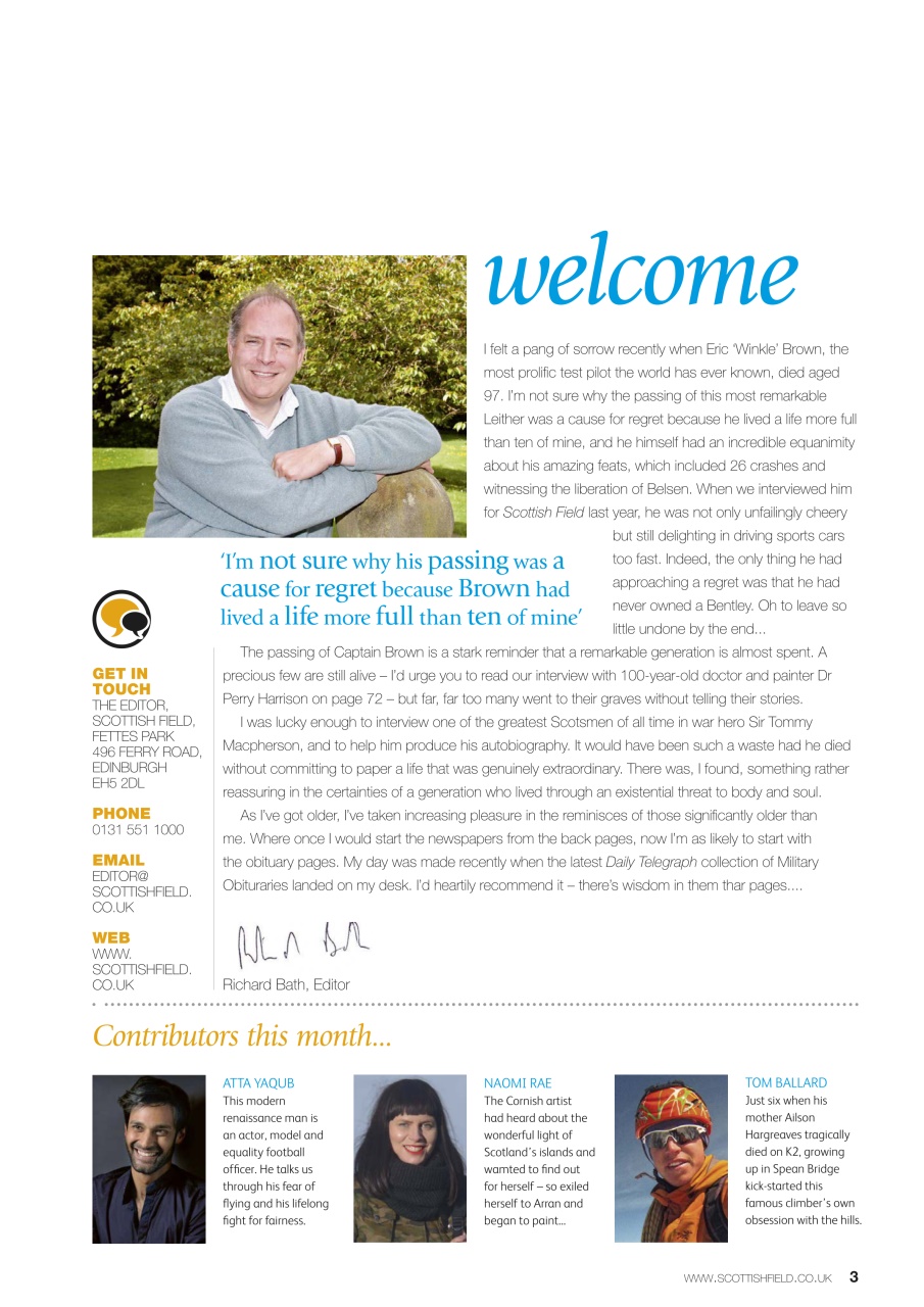 Scottish Field Preview Pages