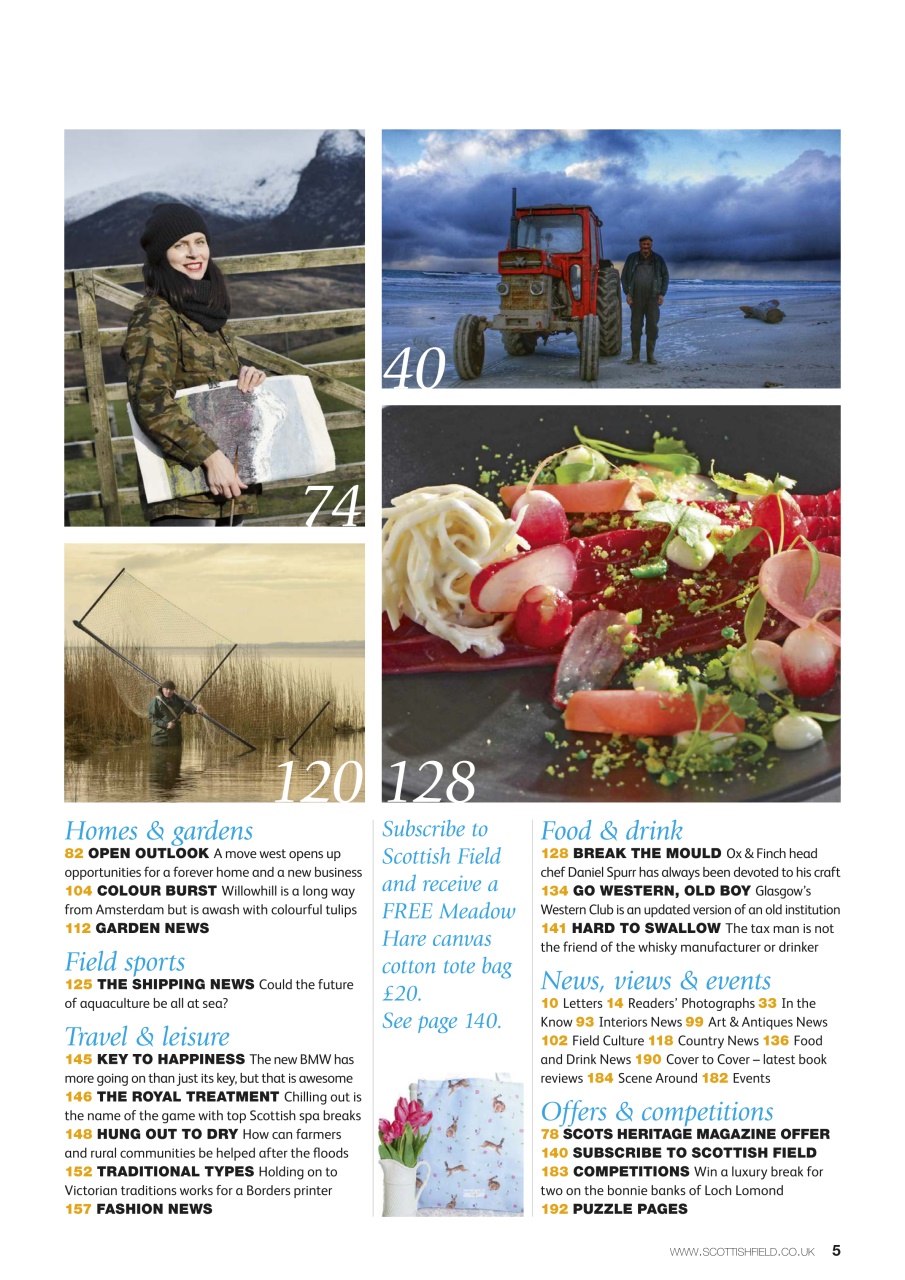 Scottish Field Preview Pages