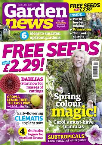 Garden News issue 5th March 2016