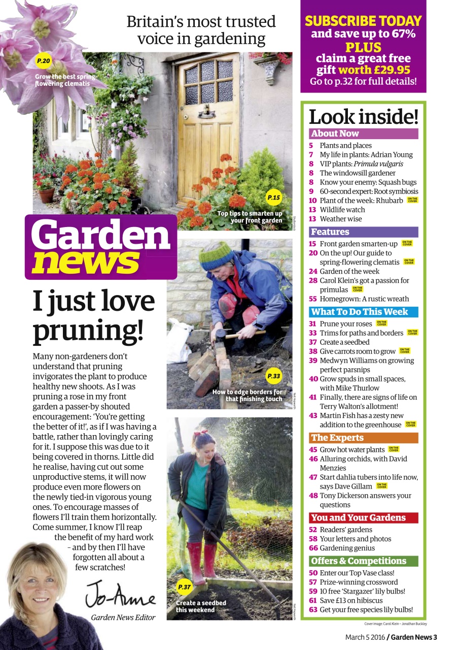 Garden News Preview Pages