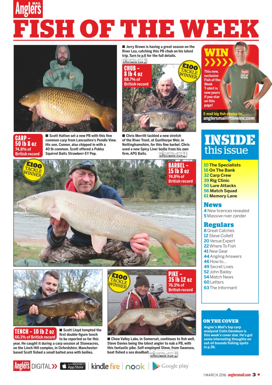 Anglers Mail Preview Pages