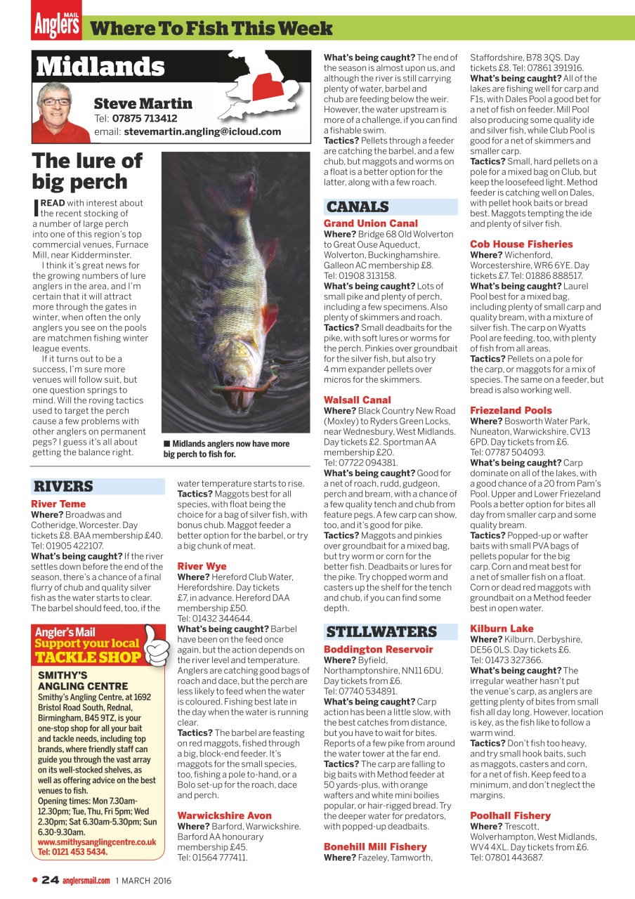 Anglers Mail Preview Pages