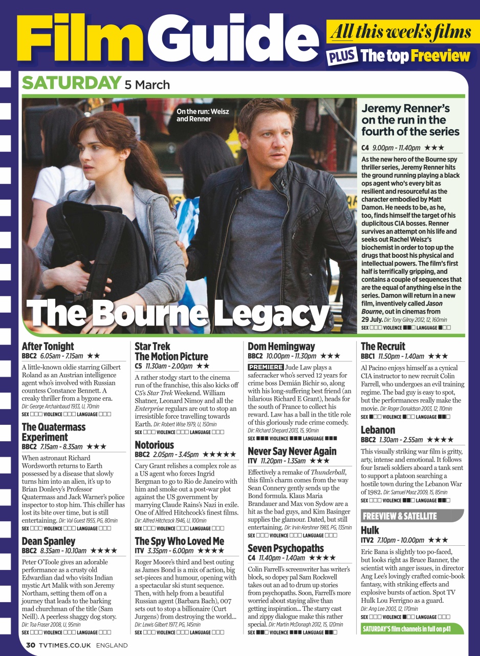 TV Times Preview Pages