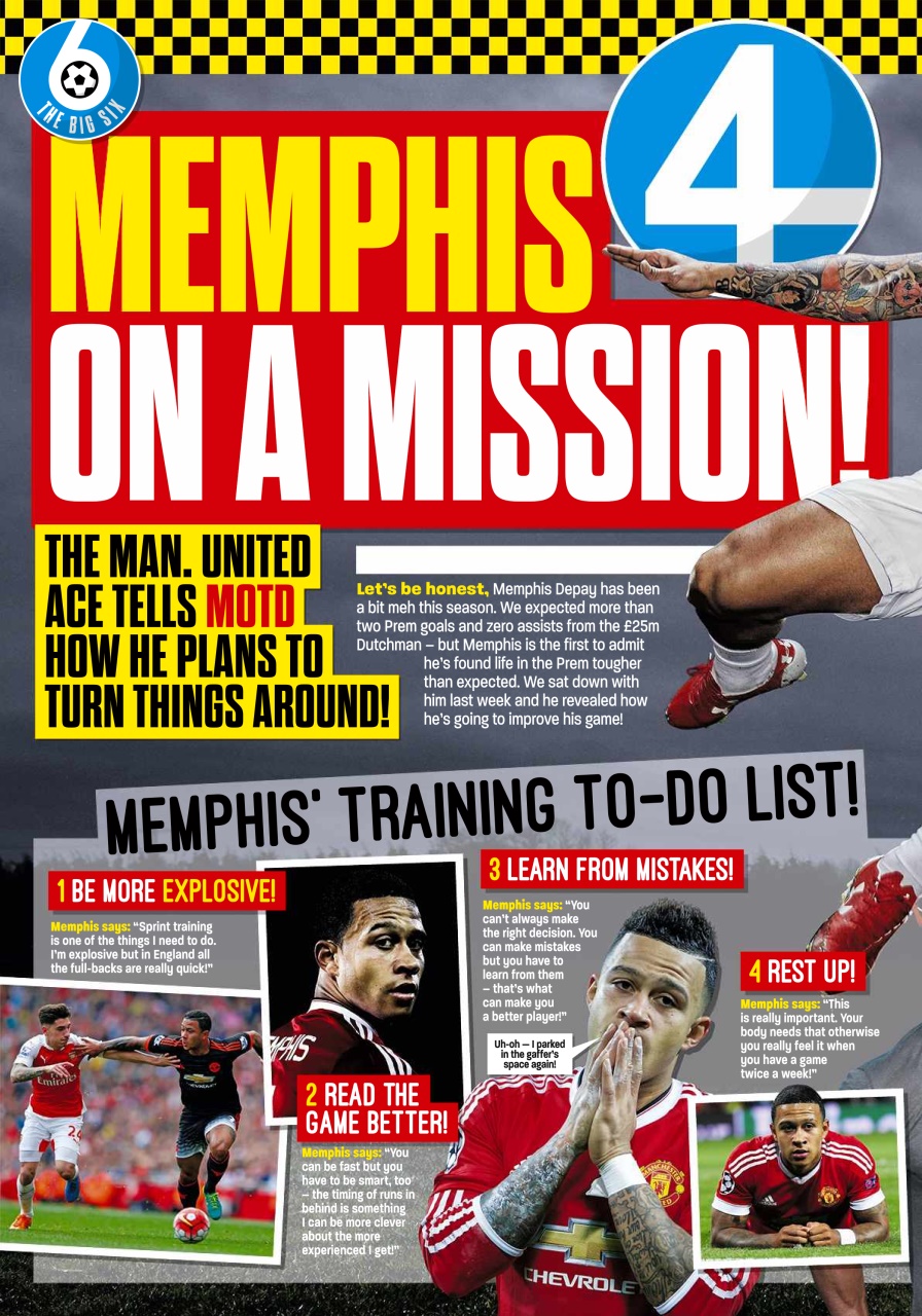 Match of the Day Preview Pages