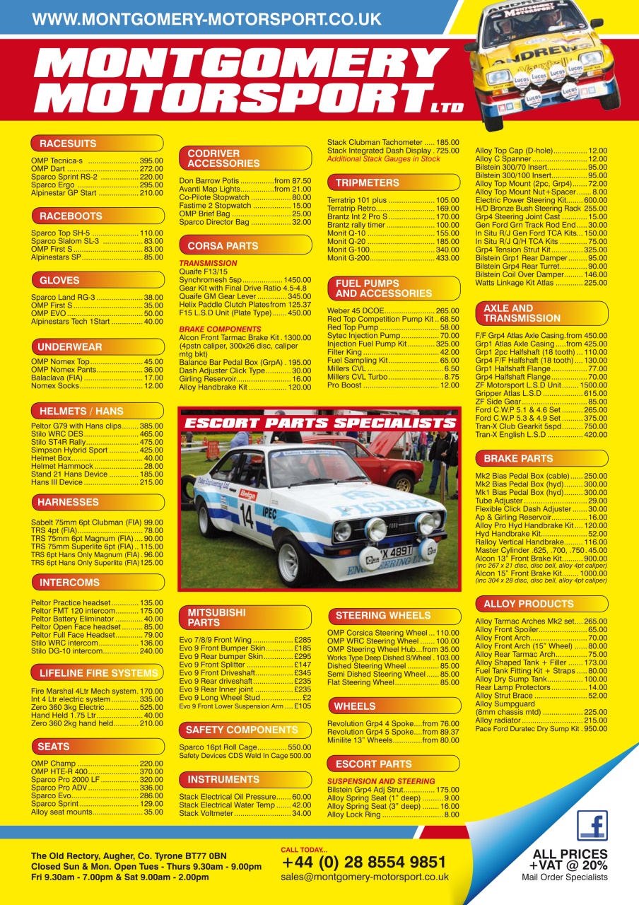 Pacenotes Rally magazine Preview Pages