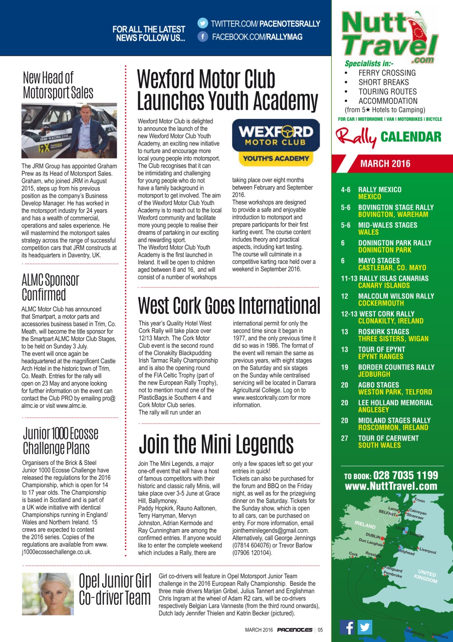 Pacenotes Rally magazine Preview Pages