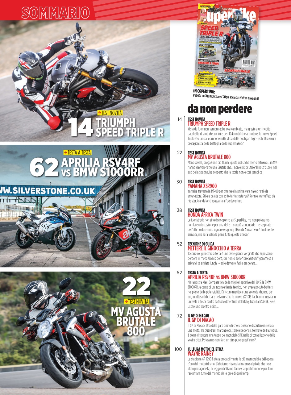Superbike Italia Preview Pages