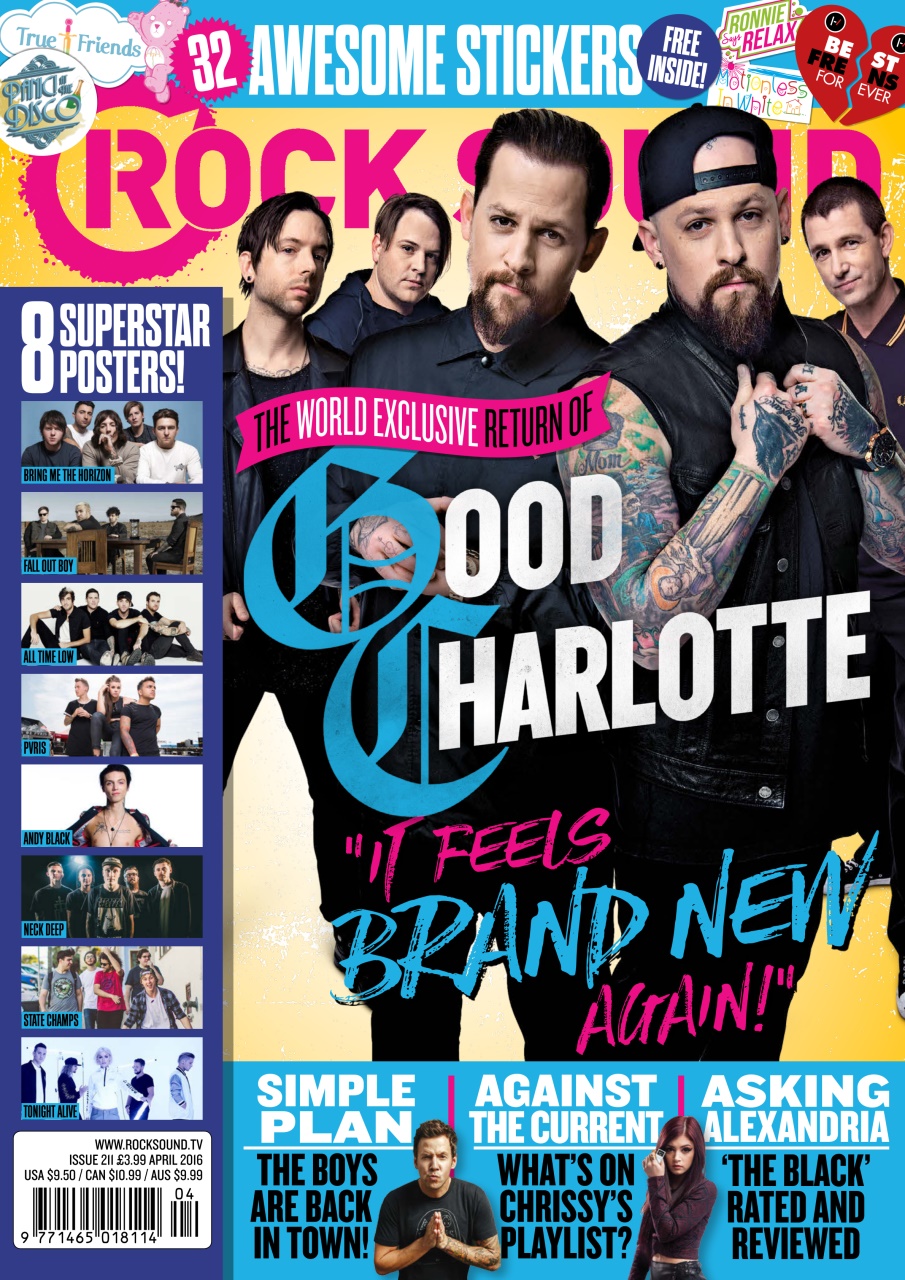 Rock Sound Magazine Preview Pages