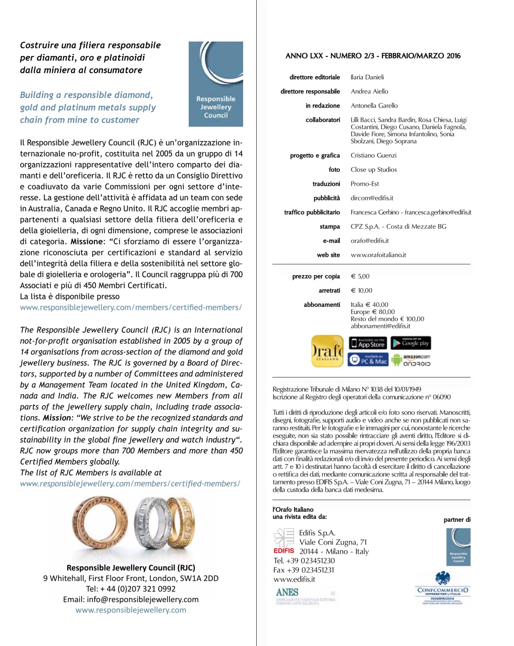 l'Orafo Italiano Preview Pages