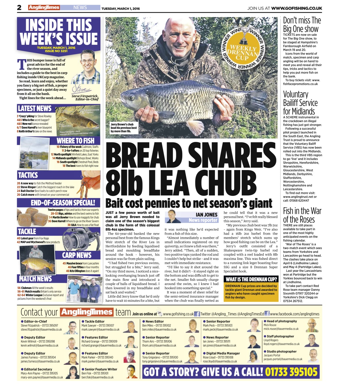 Angling Times Preview Pages