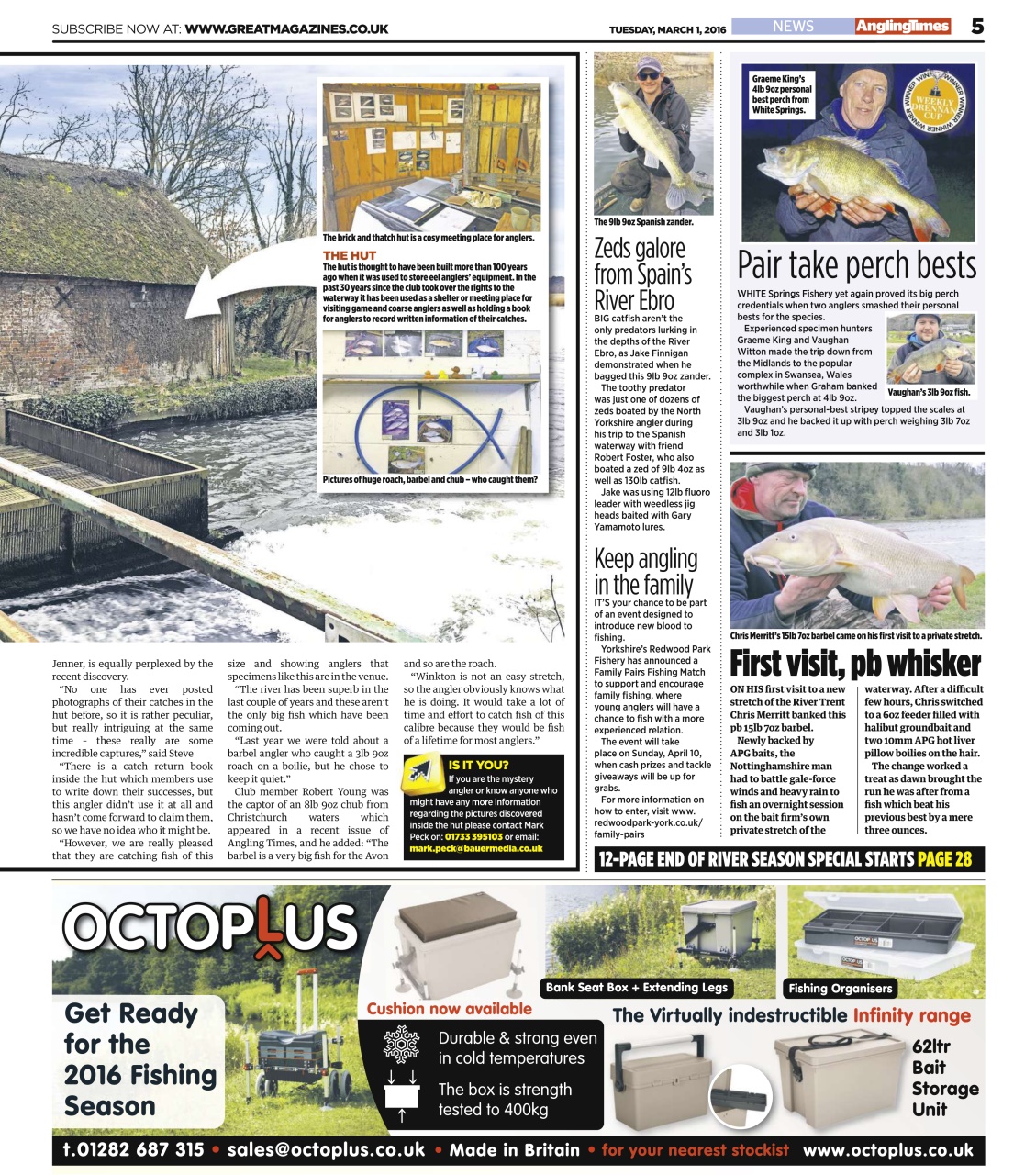 Angling Times Preview Pages