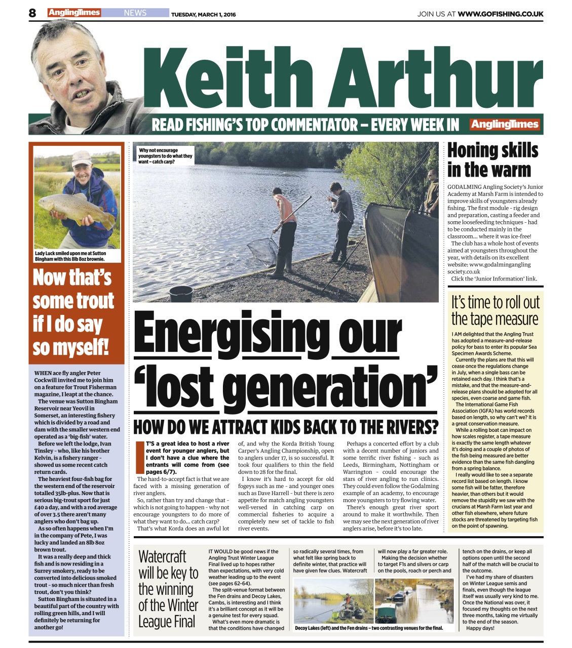 Angling Times Preview Pages