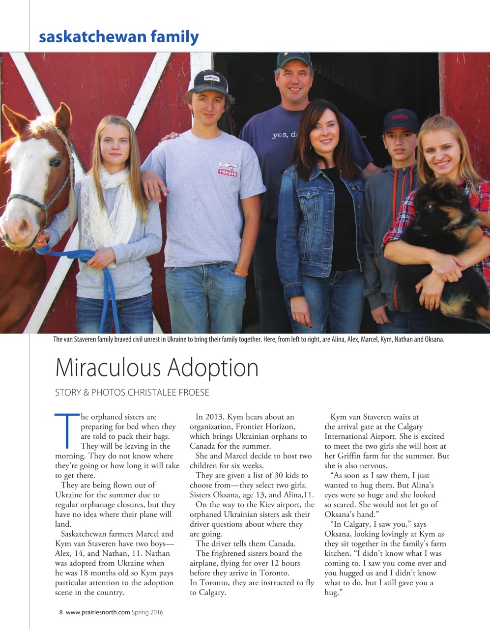 Prairies North Magazine Preview Pages