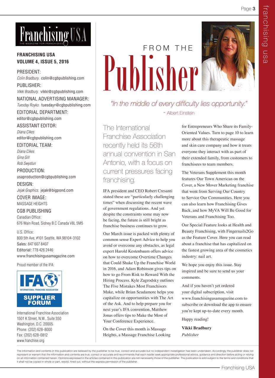 Franchising USA Preview Pages