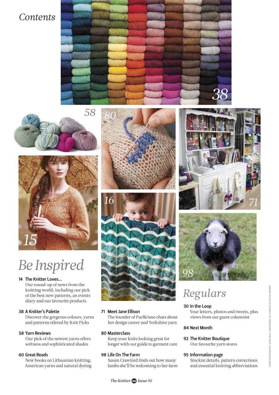 The Knitter Preview Pages