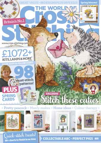 The World of Cross Stitching issue April 2016