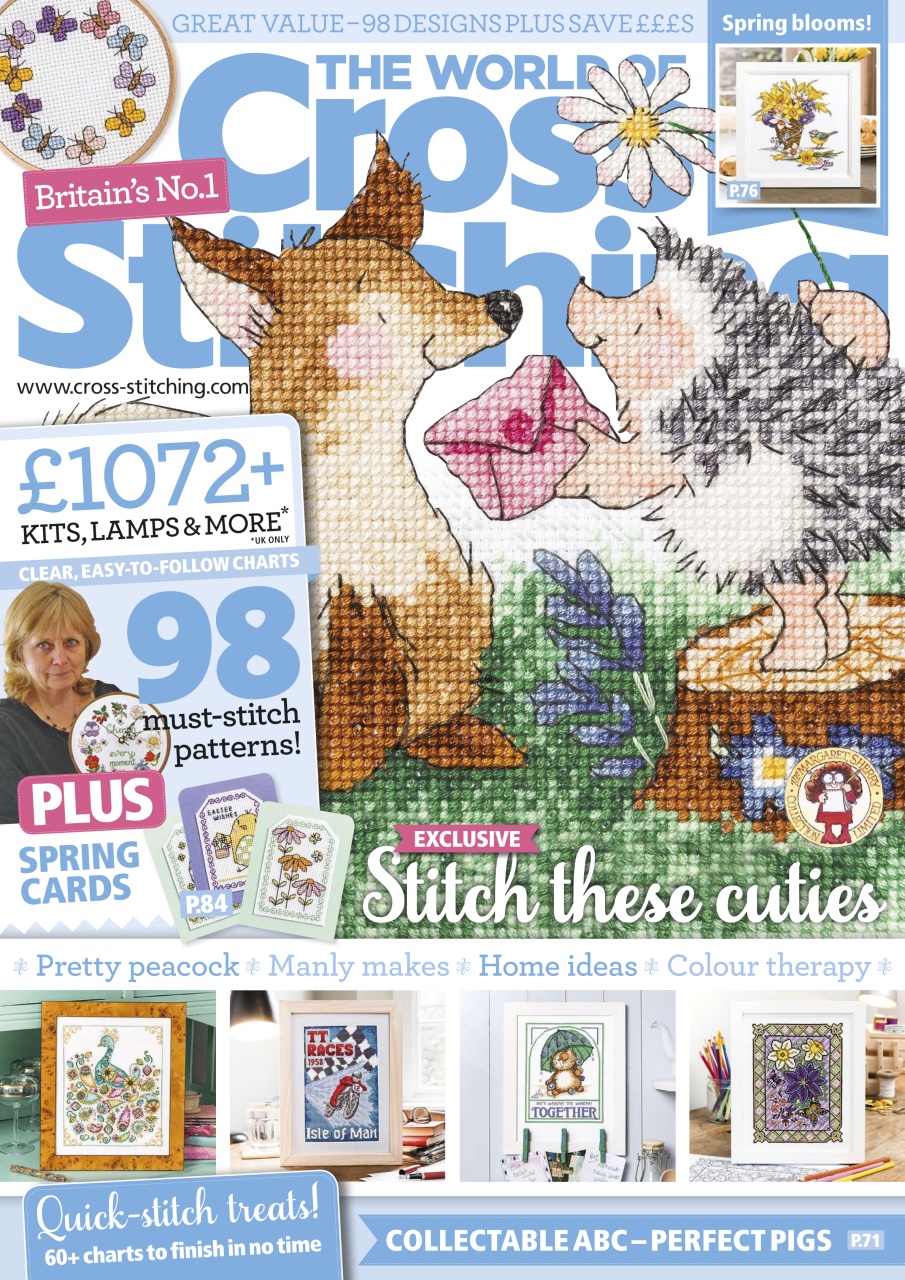 The World of Cross Stitching Preview Pages