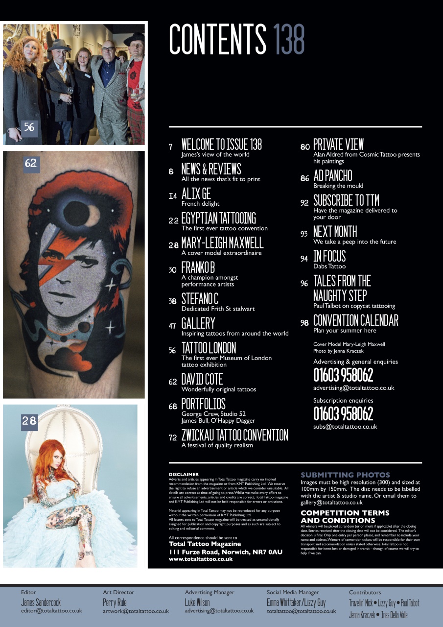 Total Tattoo Preview Pages