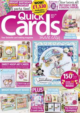 Quick Cards Made Easy issue March 2016