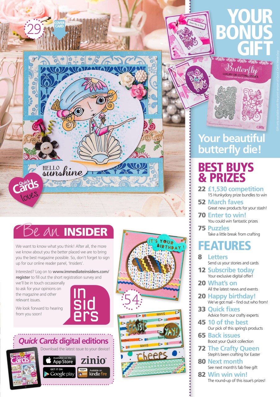 Quick Cards Made Easy Preview Pages