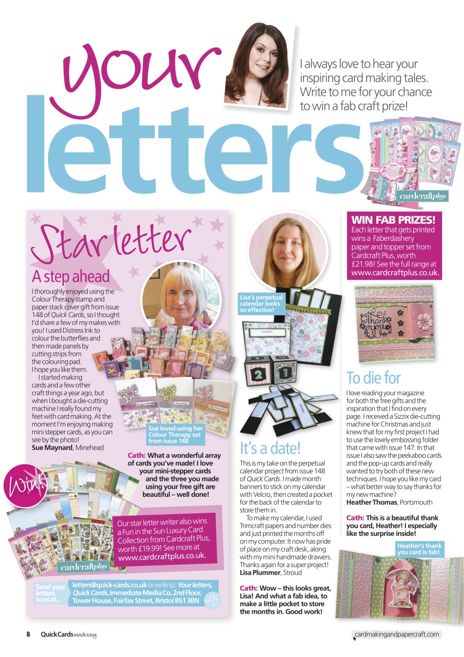 Quick Cards Made Easy Preview Pages