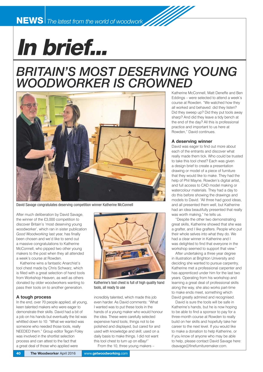 The Woodworker Magazine Preview Pages