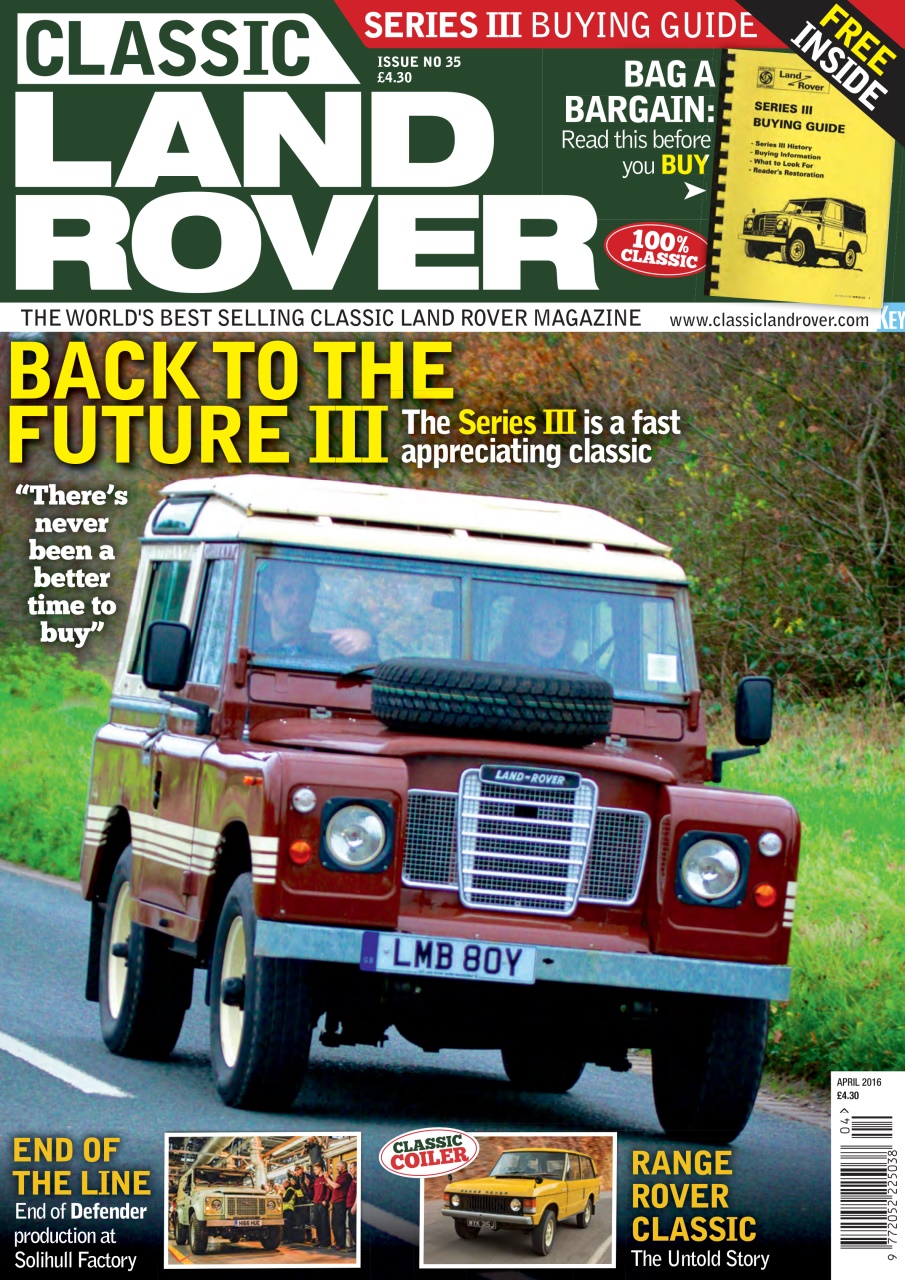 Classic Land Rover Magazine Preview Pages