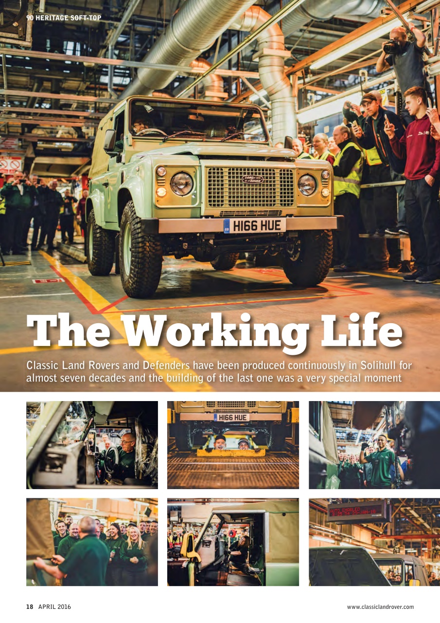 Classic Land Rover Magazine Preview Pages