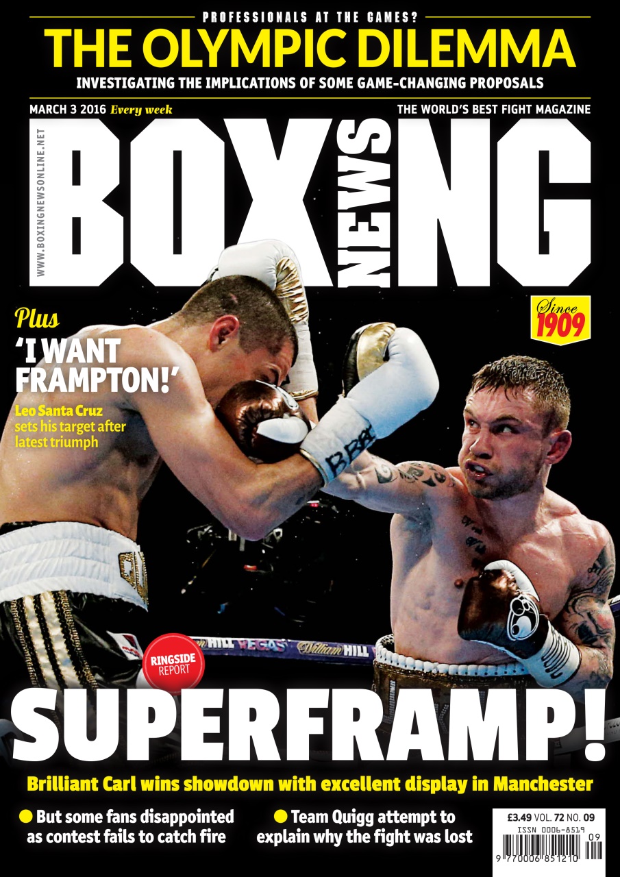 Boxing News Preview Pages