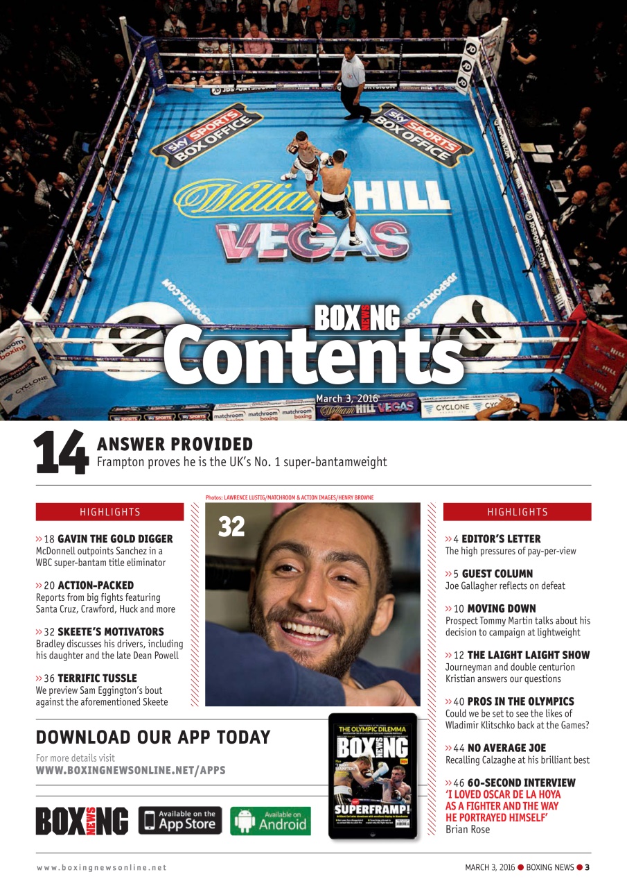 Boxing News Preview Pages