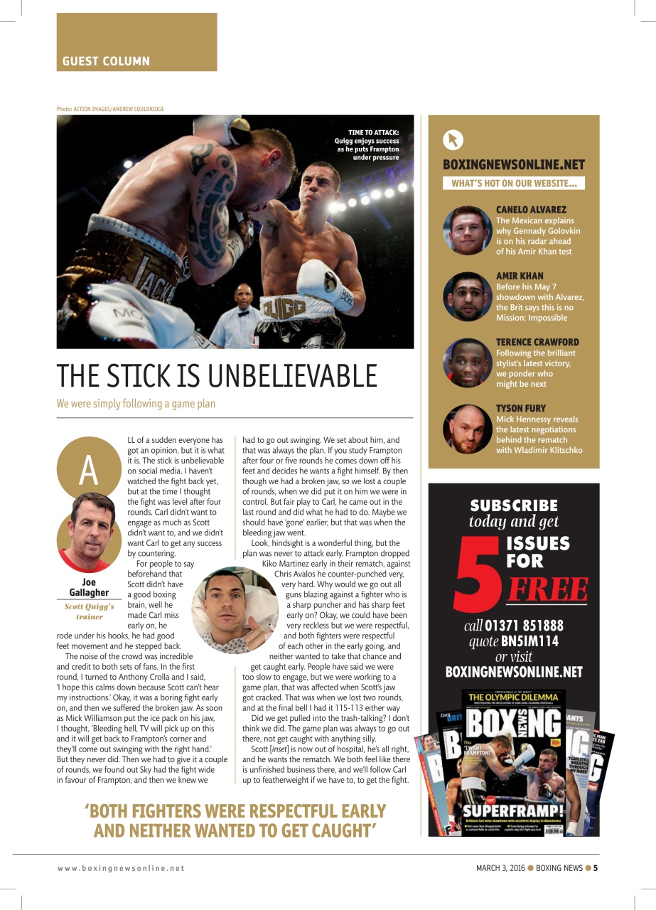 Boxing News Preview Pages