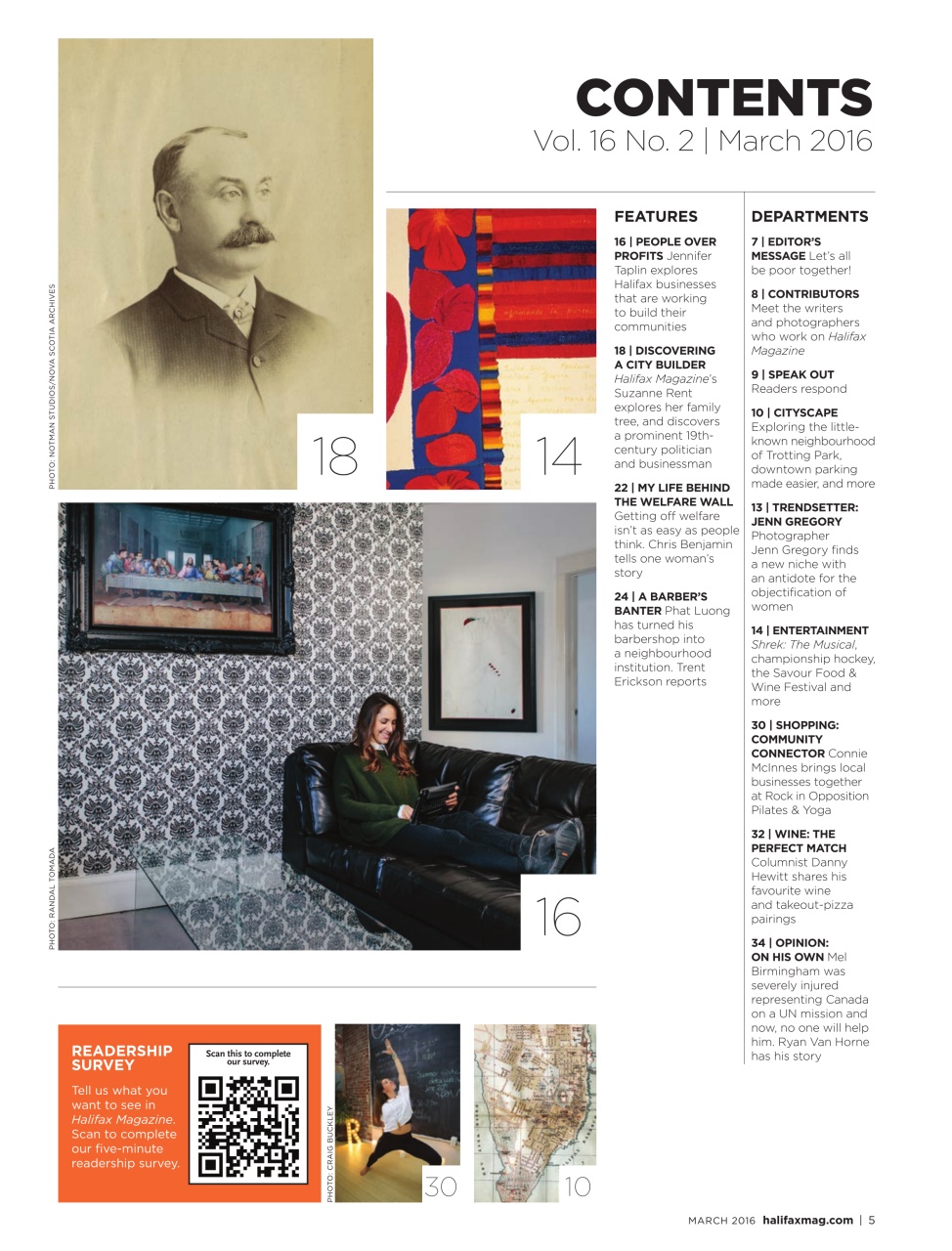 Halifax Magazine Preview Pages