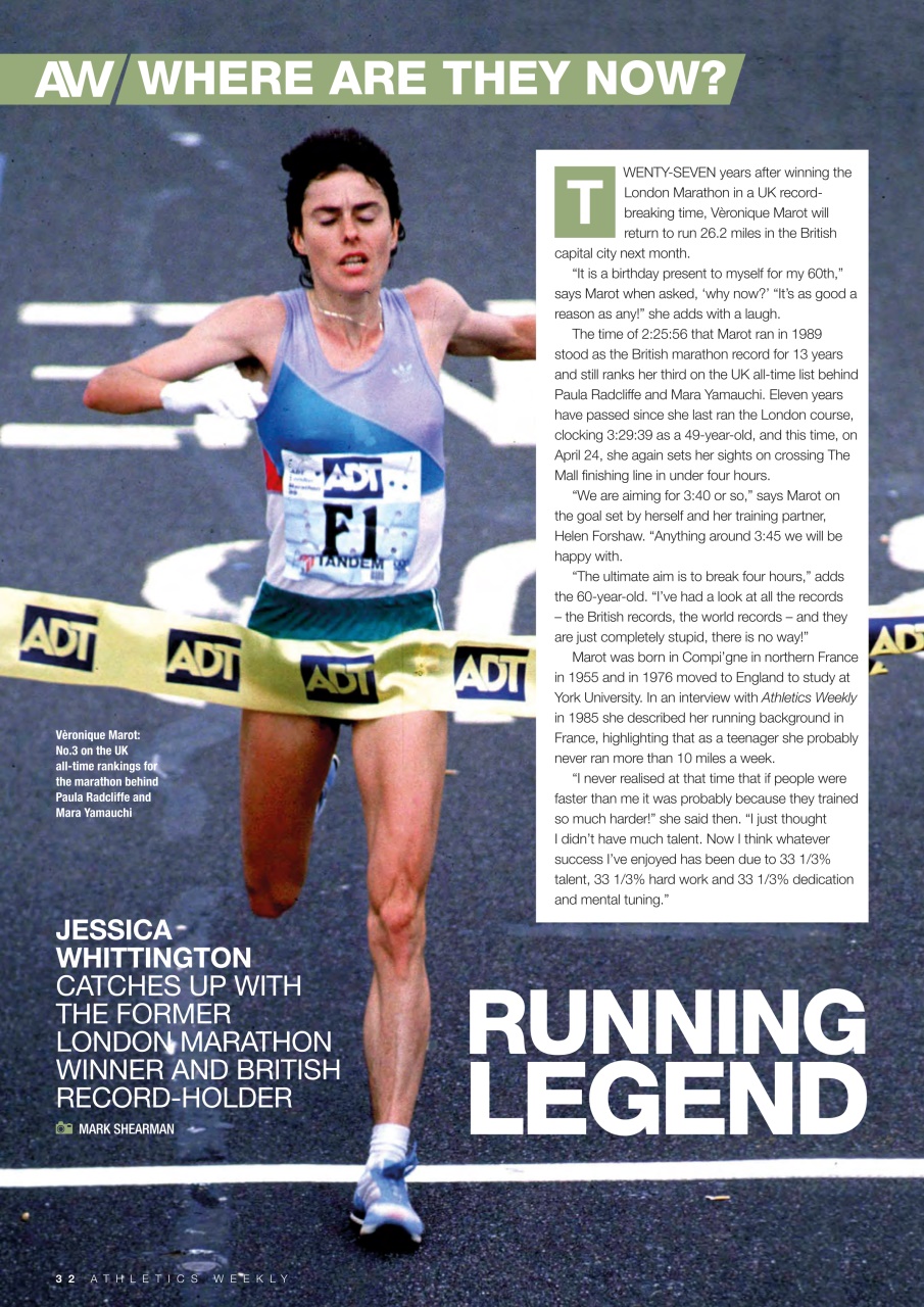 AW – Athletics Weekly Magazine Preview Pages