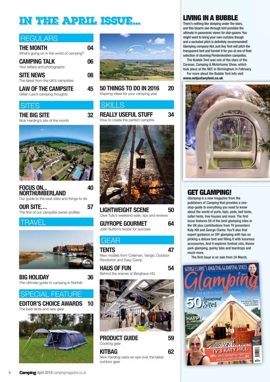 Camping Preview Pages