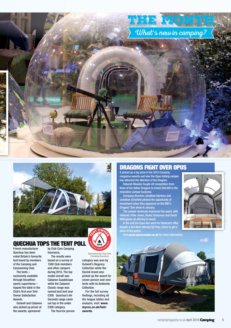 Camping Preview Pages