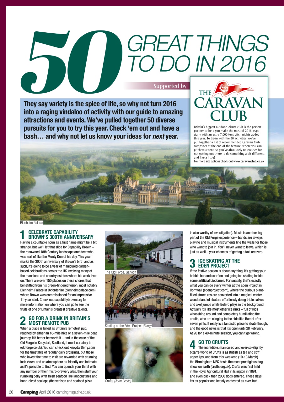 Camping Preview Pages