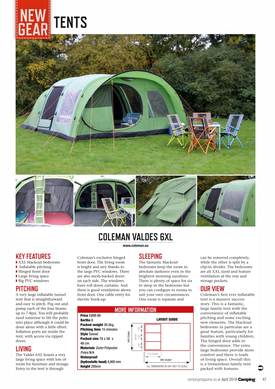 Camping Preview Pages