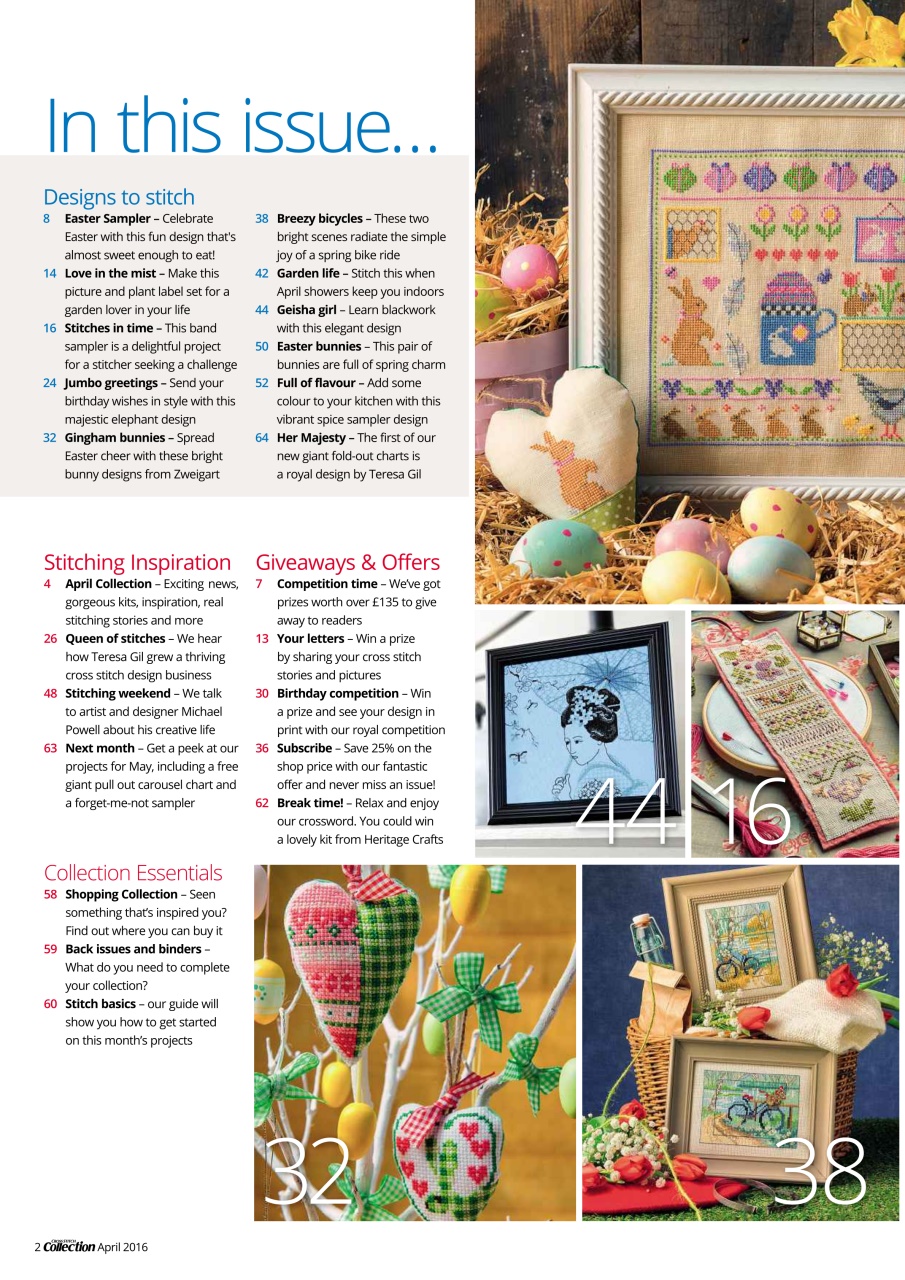 Cross Stitch Collection Preview Pages