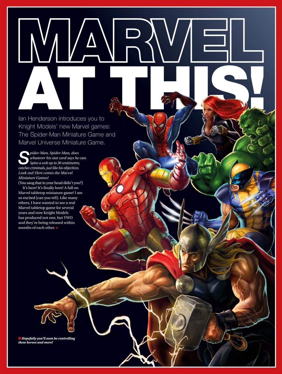 Tabletop Gaming Preview Pages