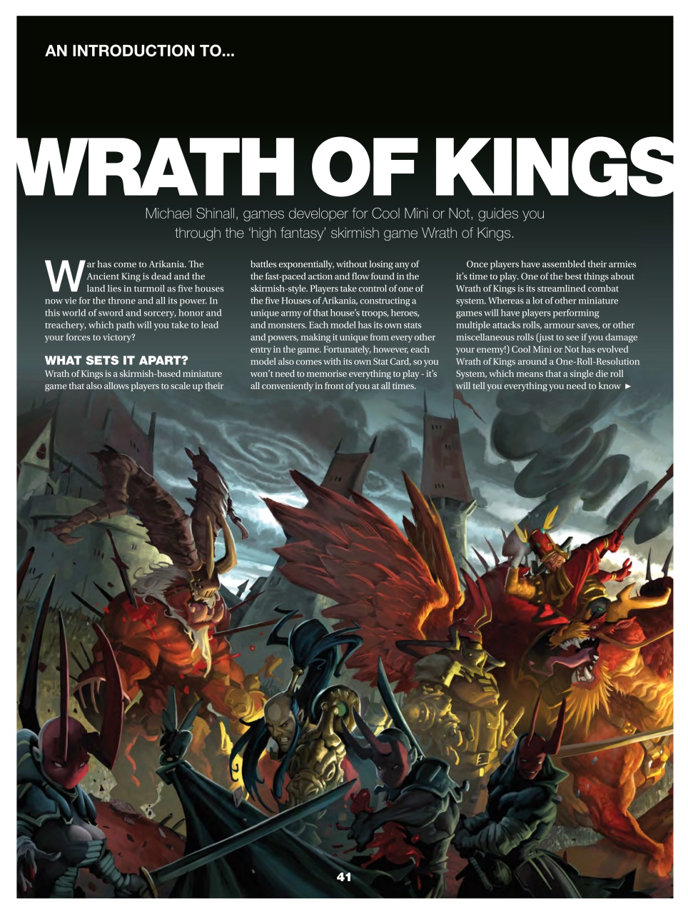 Tabletop Gaming Preview Pages