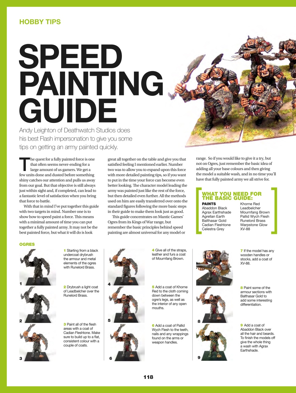 Tabletop Gaming Preview Pages