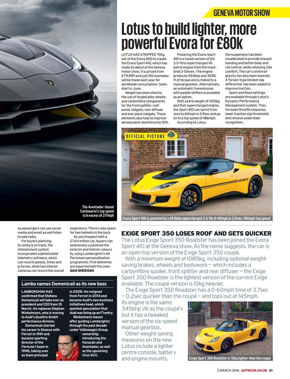 Autocar Preview Pages