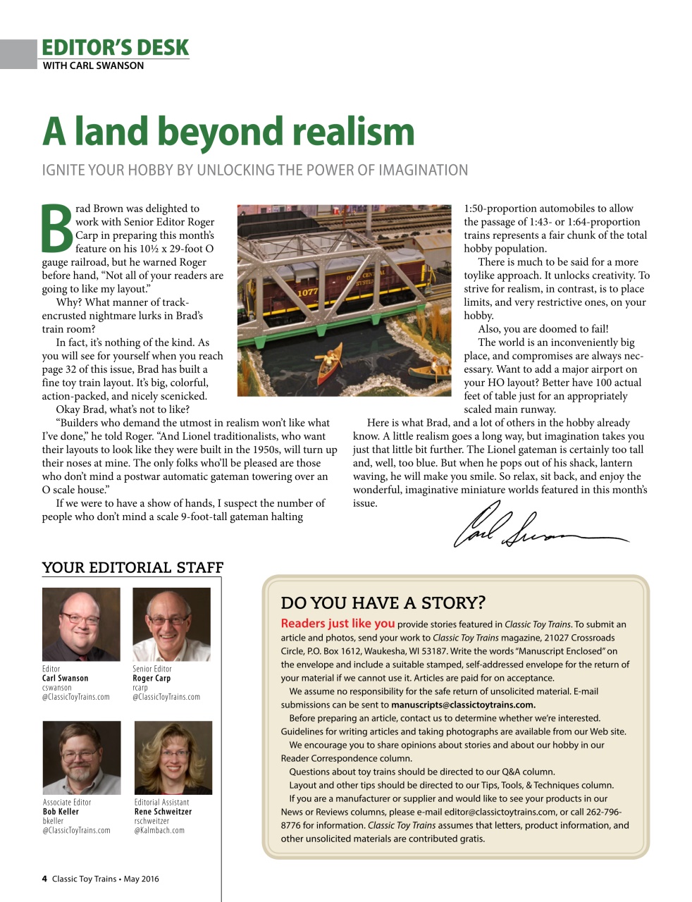 Classic Toy Trains Preview Pages