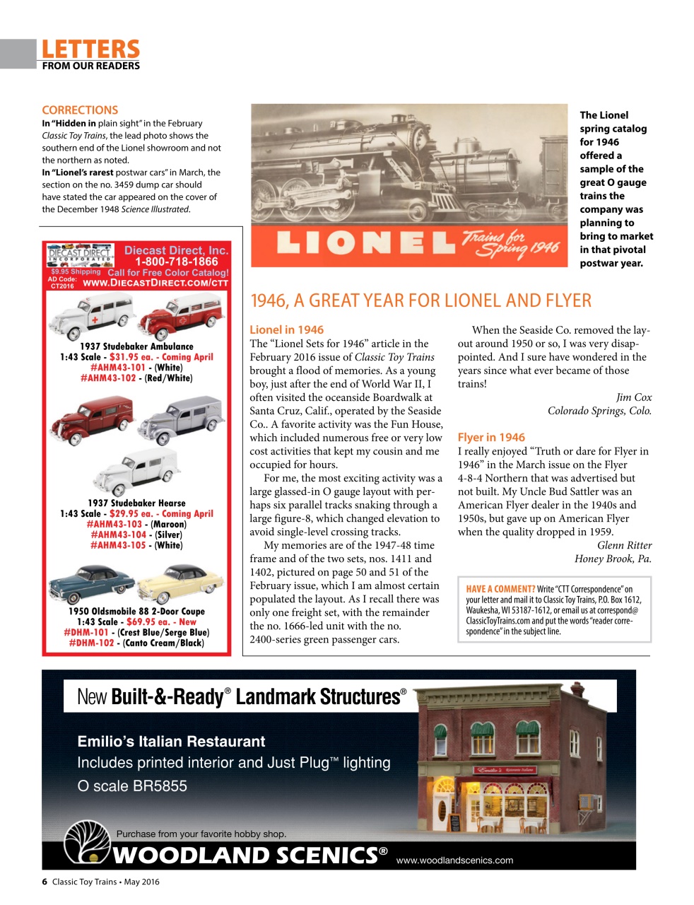 Classic Toy Trains Preview Pages