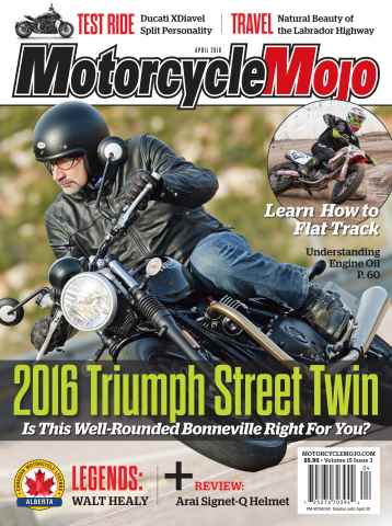 Motorcycle Mojo issue April 2016