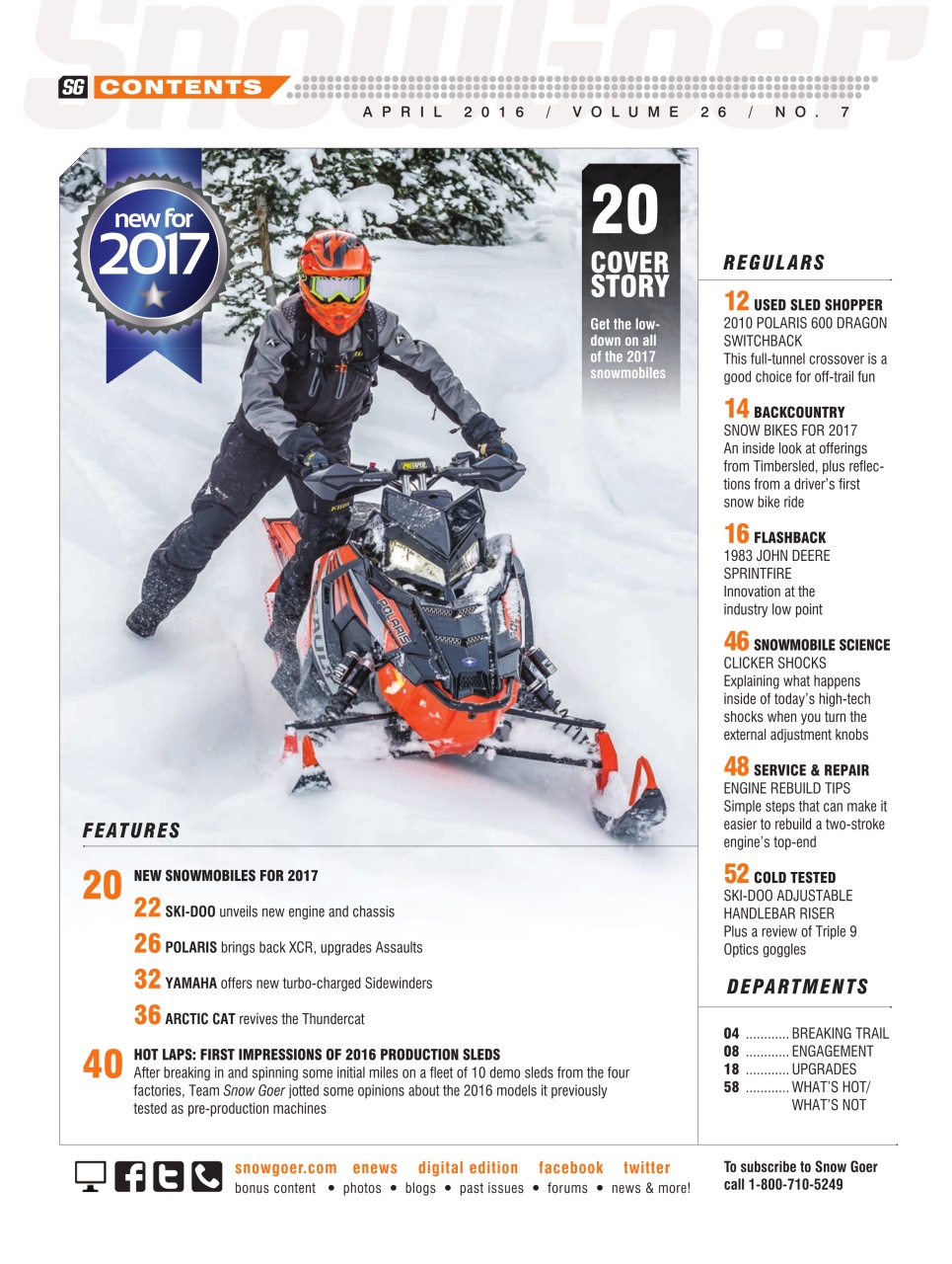 SnowGoer Preview Pages