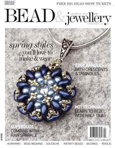 Bead & Jewellery Magazine issue April/May 2016