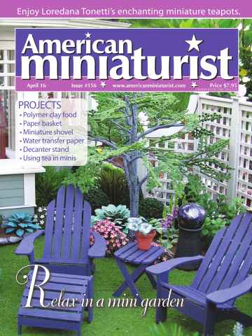 American Miniaturist issue Issue 156